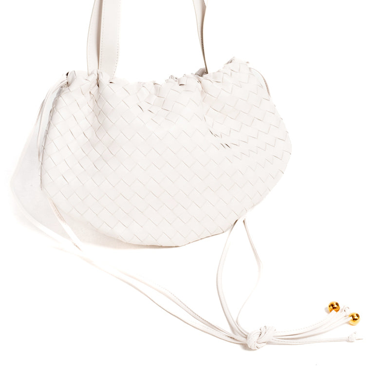 Bottego Veneta Bulb Intrecciato White