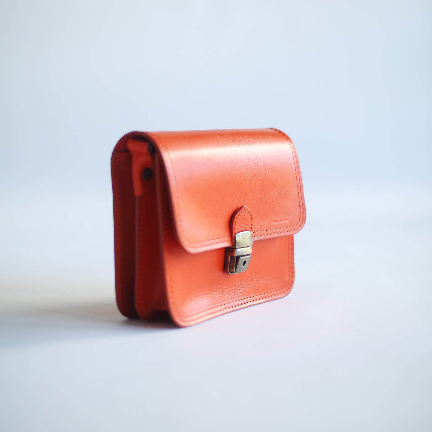 Firenze Leather Bag – Orange