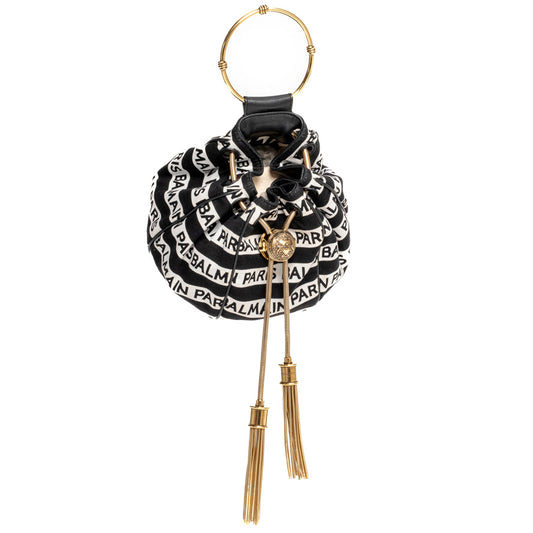 Balmain wristlet tassel bag