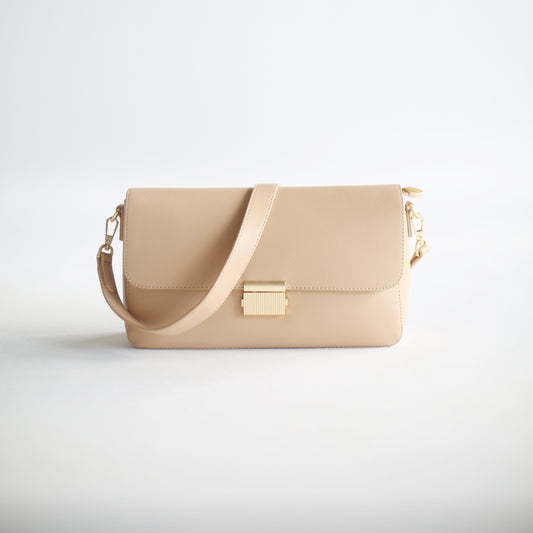 Elegant Neutral Shoulder Bag